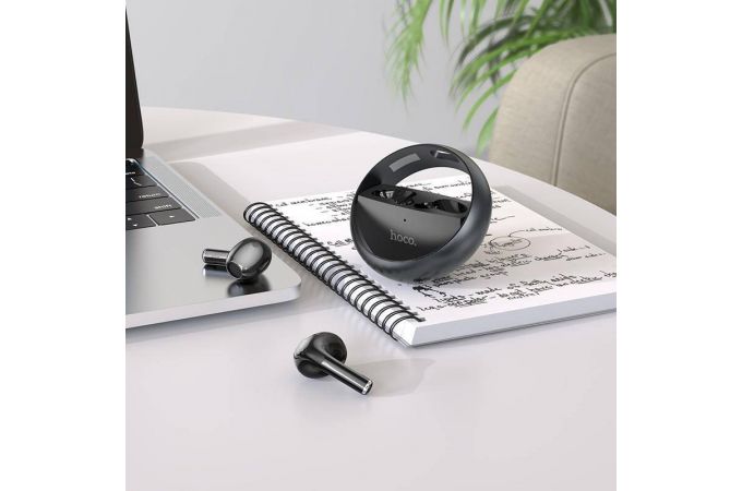 Наушники вакуумные беспроводные HOCO EW23 Canzone true wireless stereo headset Bluetooth (серый)