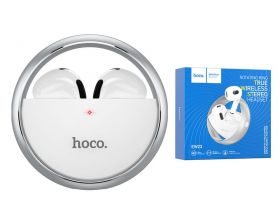 Наушники вакуумные беспроводные HOCO EW23 Canzone true wireless stereo headset Bluetooth (серебристый)
