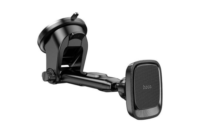 Держатель автомобильный для телефона HOCO CA116 Blue Shark center console magnetic In-car holder черный