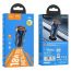 Автомобильное зарядное устройство АЗУ USB HOCO Z46 Blue sheld QC3.0 (синий сапфир)