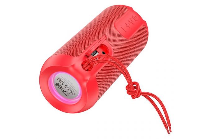 Портативная беспроводная колонка HOCO BS48 Artistic sports BT speaker (красный)