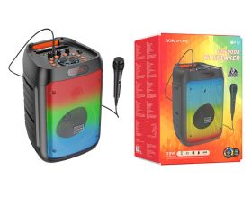 Активная напольная акустика BOROFONE BP10 Fireworks outdoor BT speaker with mic (черный) караоке