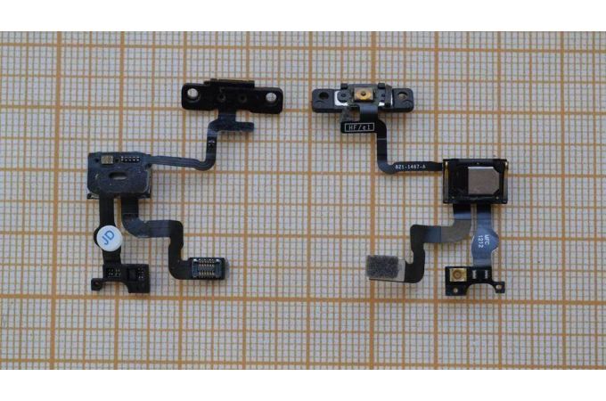 Шлейф для iPhone 4s с сенсором + кнопка влючения
