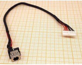 Разъем питания для ноутбука Asus GL552 с кабелем 21см