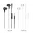 Наушники вакуумные проводные HOCO M66 Passion in line control earphones (белый)