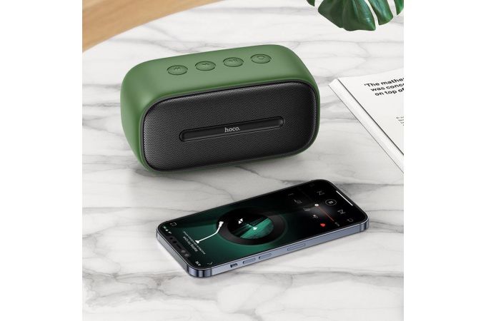 Портативная беспроводная колонка HOCO BS43 Cool sound sports wireless speaker (зеленый)