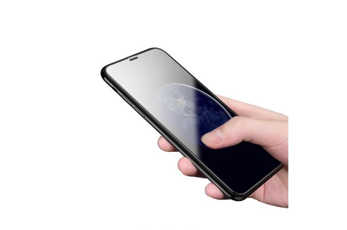 Защитное стекло дисплея iPhone XR/11 (6.1)  HOCO G2 3D Anti-shock Full Screen HD tempered glass  черное