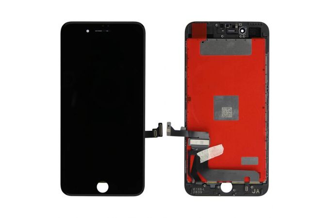 Дисплей для iPhone 7 Plus (5.5) в сборе с тачскрином и рамкой (черный) переклейка C11/ F7C