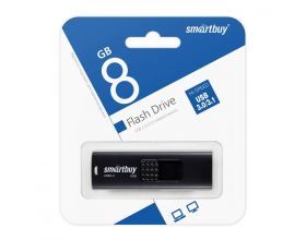 Флешка USB 3.0 SmartBuy 8GB Fashion Black (SB008GB3FSK)