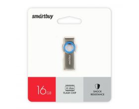 USB 2.0 накопитель Smartbuy 016GB MC2 Metal Blue (SB016GBMC2)