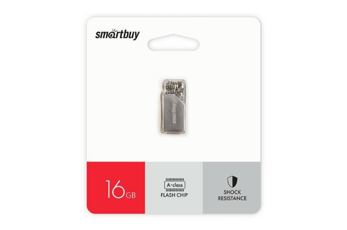 Флешка USB 2.0 Smartbuy MU30 Metal 16GB (SB016GBMU30)