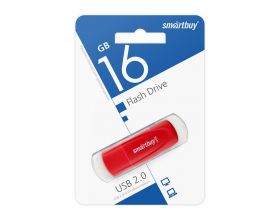 UFD 2.0 накопитель SmartBuy 016GB Scout Red (SB016GB2SCR)