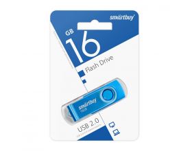 UFD 2.0 накопитель SmartBuy 016GB Twist Blue (SB016GB2TWB)