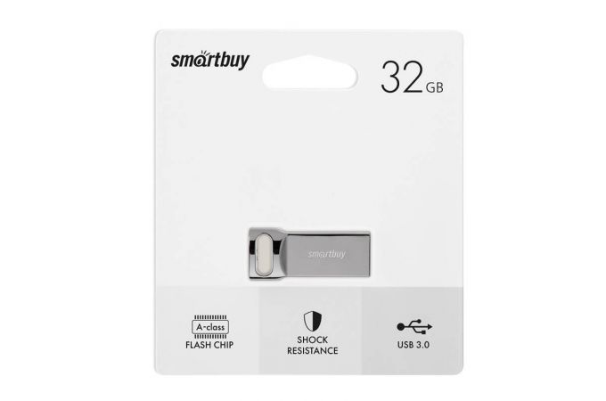 Флешка USB 3.0 SmartBuy M2 Metal 100MB/s 32GB (SB32GBM2)