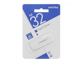 Флешка USB 3.0/3.1 Smartbuy Scout White 32GB (SB032GB3SCW)