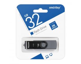 Флешка USB 3.0/3.1 Smartbuy Twist Dual Type-C/Type-A 32GB (SB032GB3DUOTWK)