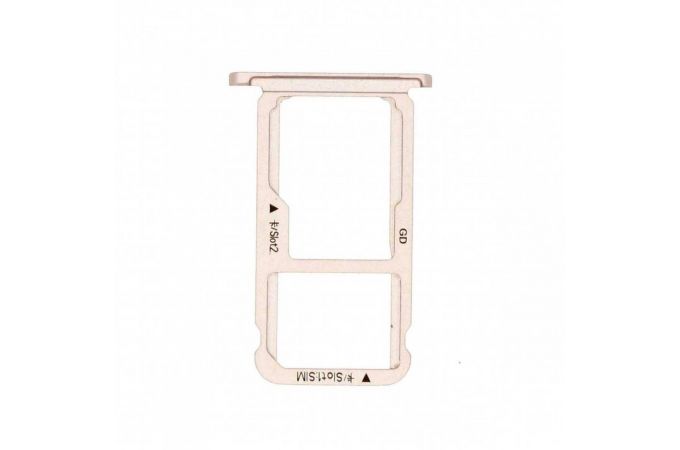 Держатель SIM для Huawei Honor 6X (золото)