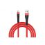 Кабель USB - USB Type-C BOROFONE BU4,2,4A (красный) 1,2м (с усилением сгиба)