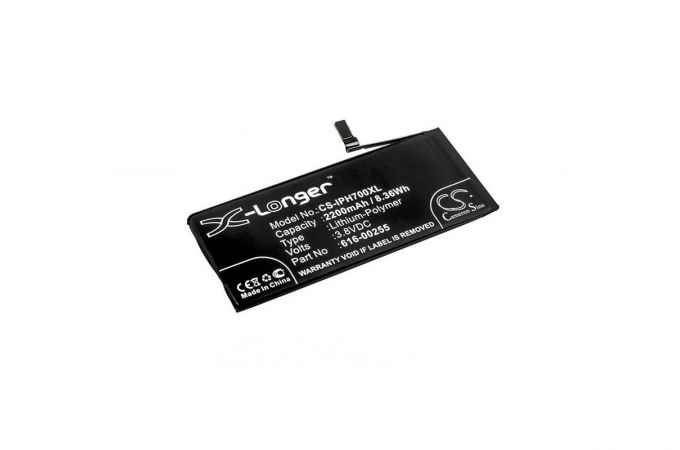 Аккумуляторная батарея iPhone 7 Li-ion 2200 mAh Cameron Sino 616-00255 (в блистере) EXCEE