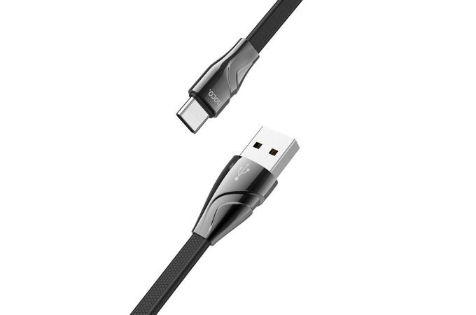 Кабель USB - USB Type-C HOCO U57, 2,4A (черный) 1,2м