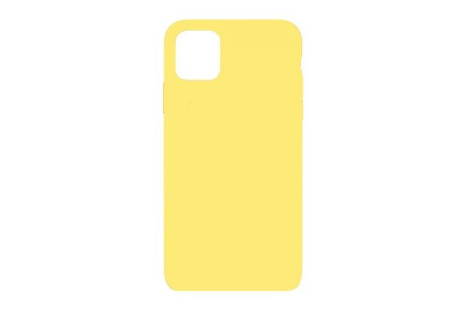 Чехол для iPhone 11 Pro Max (6.5) Silicone Case Soft Touch (желтый) 4 версия 2