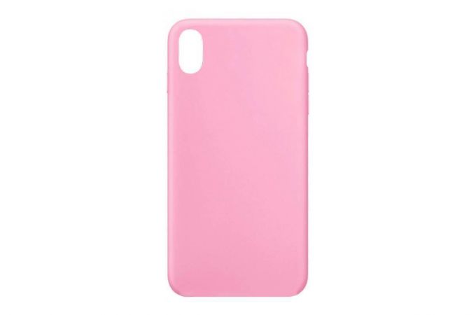 Чехол для iPhone ХR Silicone Case Soft Touch (розовый) 6 версия 2