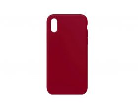 Чехол для iPhone ХR Silicone Case Soft Touch (красная роза) 36 версия 2