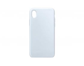 Чехол для iPhone ХR Silicone Case Soft Touch (морская пена) версия 2