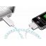 Кабель USB - Samsung Galaxy TAB Орбита TS-3033 LED 0,8м (светящийся)
