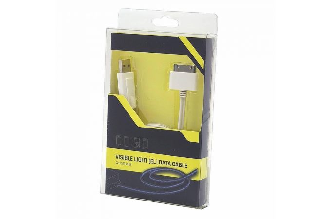 Кабель USB - Samsung Galaxy TAB Орбита TS-3033 LED 0,8м (светящийся)