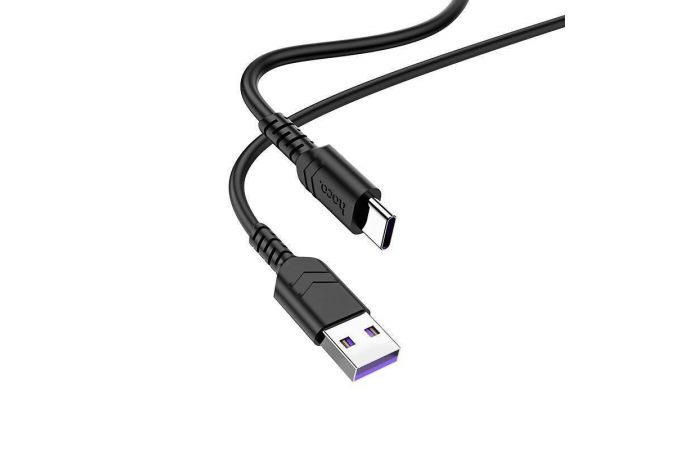 Кабель USB - USB Type-C HOCO X62, 5A (черный) 1м
