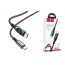 Кабель USB Type-C - USB Type-C HOCO S51 Extreme 100W (черный) 1м
