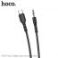 Переходник кабель HOCO UPA17 (Jack 3.5mm - Type-C) (черный) 1м