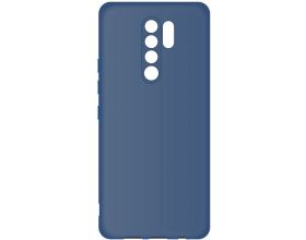 Чехол BoraSCO Soft Touch iPhone 14 (синий)