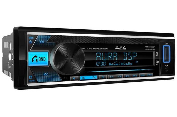 Автомагнитола AURA MP3/WMA AMH-66DSP процессор,USB/BLUETOOTH