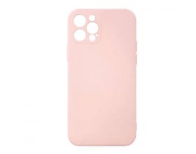 Чехол силиконовый для iPhone 15 (6,1) тонкий (розовый)