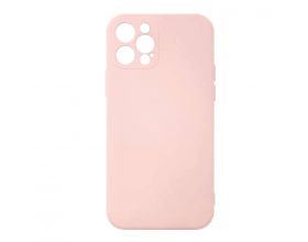 Чехол силиконовый для iPhone 15 Plus (6,7) тонкий (розовый)