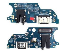 Шлейф для Realme C51 (RMX3830) с разъемом зарядки + разъем гарнитуры (плата)