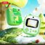 Детский фотоаппарат с печатью фото чб XO XJ05 front and rear dual camera silicone cover printing camera(Free 3 Rolls of Thermal Paper) Green