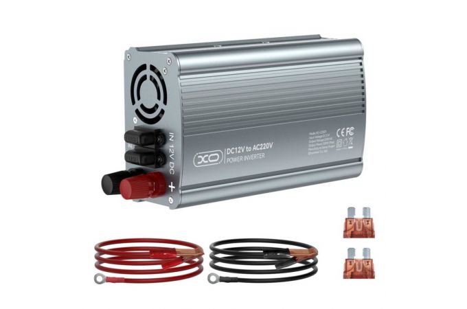 Автомобильный инвертор XO CZ021 220V/500W Silver