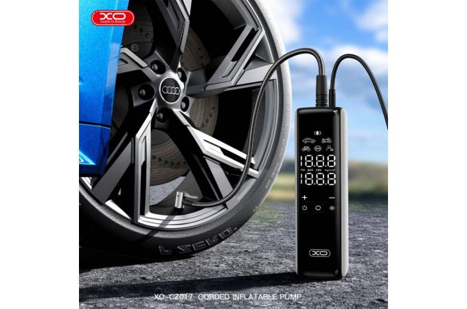 Компрессор автомобильный XO CZ017 Smart Mini Wired 22 Cylinders Black