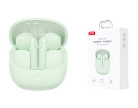 Наушники вакуумные беспроводные XO X39 Huanjing TWS Bluetooth Headset green