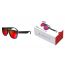 Очки с наушниками XO E6 Weijing Smart Audio Glasses UV Protection Sunglasses Red