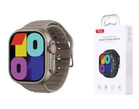 Смарт часы XO M10Ultra 9th Wireless Charging Smart Sports Talking Watch Sport Edition gray