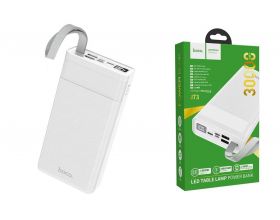 Универсальный дополнительный аккумулятор Power Bank HOCO J73 (30000 mAh) (белый)