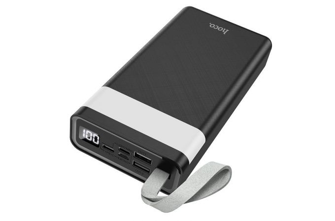 Универсальный дополнительный аккумулятор Power Bank HOCO J73 (30000 mAh) (черный)