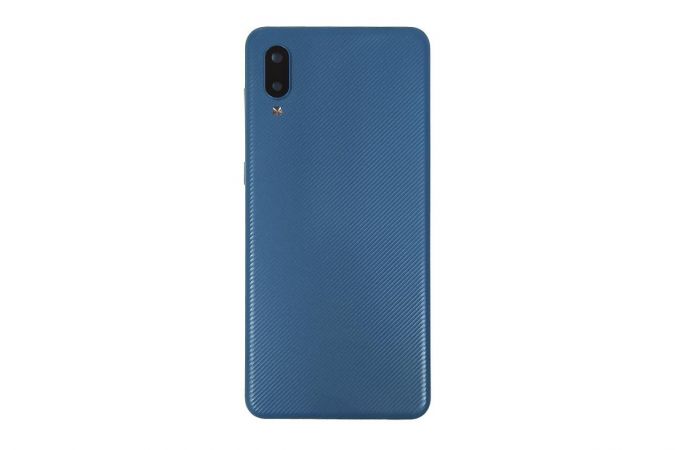 Задняя крышка для Samsung A022G Galaxy A02 (синий)