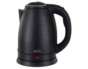 Чайник ECON ECO-1891KE черный  1500Вт, 1,8л, нерж. с мраморным покрытием