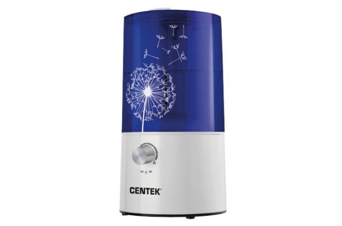 Увлажнитель воздуха CENTEK CT-5101 синий 25Вт, 2,5л, на 30 кв.м, ультразвуковой