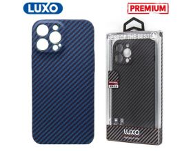 Чехол для телефона LUXO CARBON iPhone 12 PRO MAX (синий)